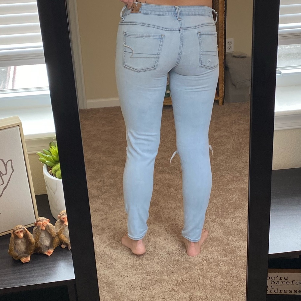 Distressed Jeggings - Picture 2 of 4